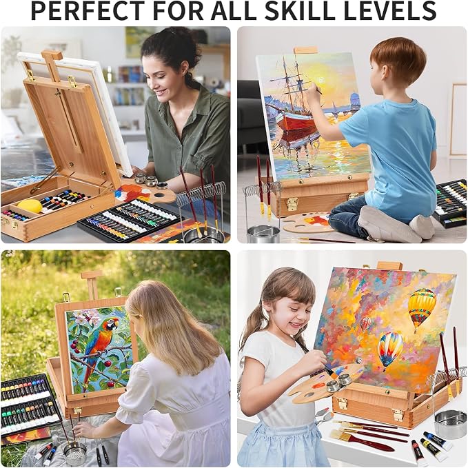 82Pcs Professional Oil Painting Set - Image 8