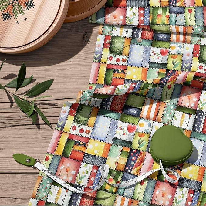100% Cotton Fabric by the Yard – Turkish Quality Quilting & Sewing Fabric - Image 9