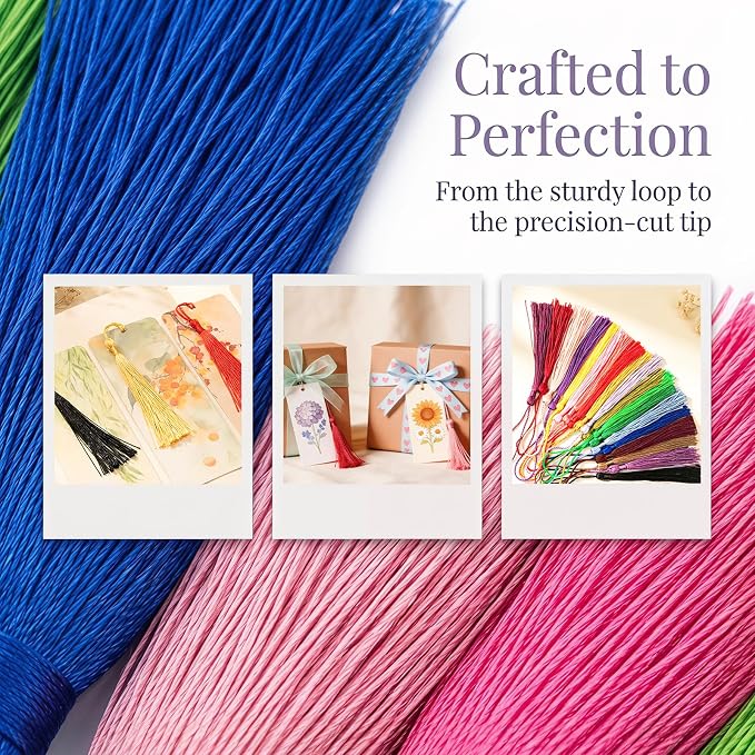 Youbay Tassels Decorative Craft Bookmark Bulk - Image 4