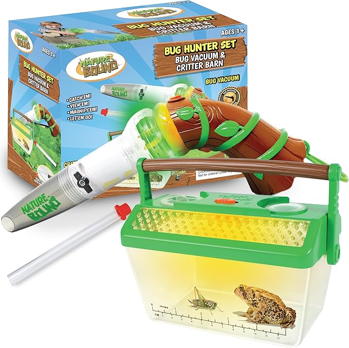Nature Bound Bug Catcher Toy, Eco-Friendly Bug Vacuum, Catch and Release by NatureBoundToys