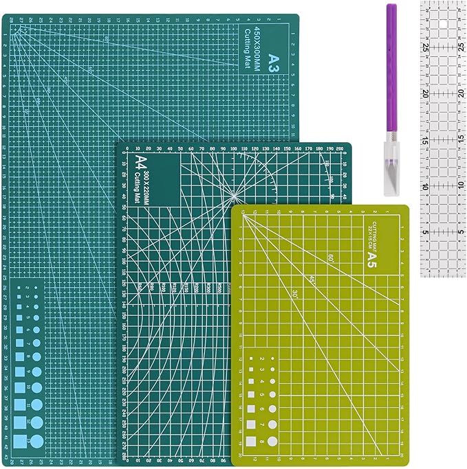 3Pcs Self Healing Cutting Mat by acDesign