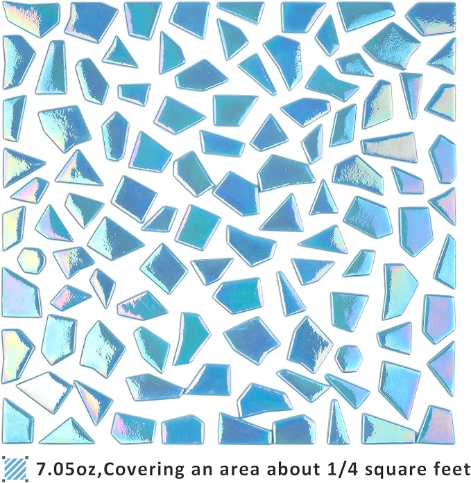 Youway Style Iridescent Glass Mosaic Tiles - Image 5