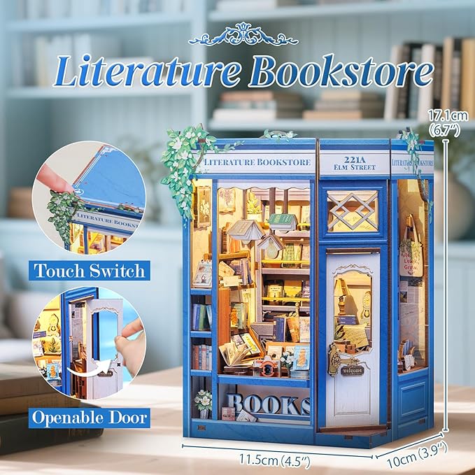 CUTEBEE Book Nook Kit - Image 4