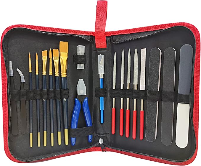 20PCS Gundam Model Tool Kit Hobby Building Tools by HOPLEX