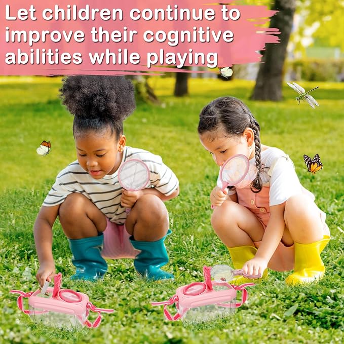 2Sets Bug Catcher for Kids- Sturdy Kids Bug Catching Kit Gifts - Image 3