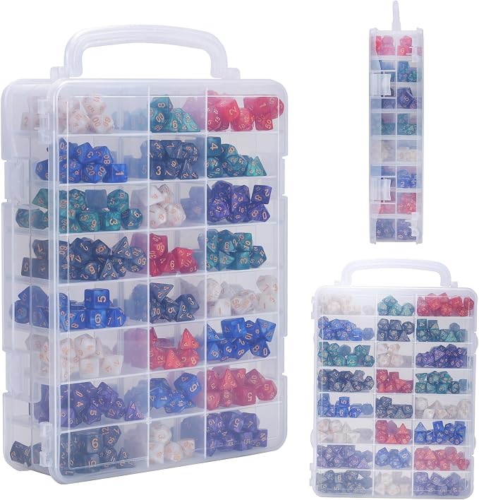 Dice Storage Case for DnD Dice by KISLANE