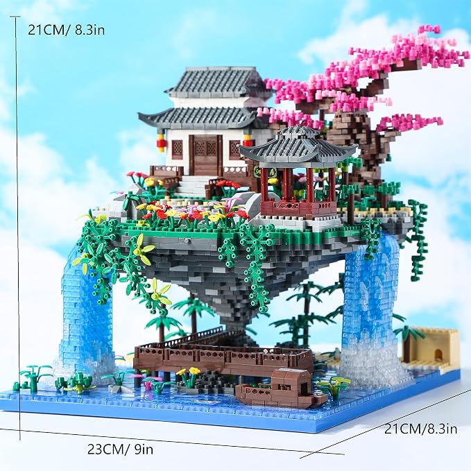 Yushinv Cherry Blossom Tree Building Set - Image 4