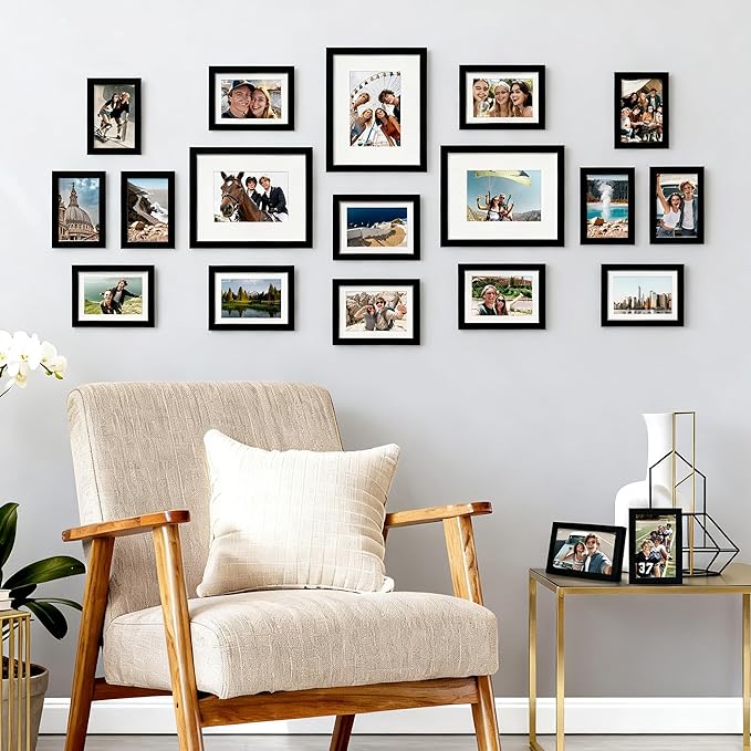 upsimples 19 Pack Picture Frames Collage Wall Decor - Image 6