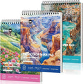 KOVIEDE 100% Cotton Watercolor Paper Pad 9"x12" by KOVIEDE