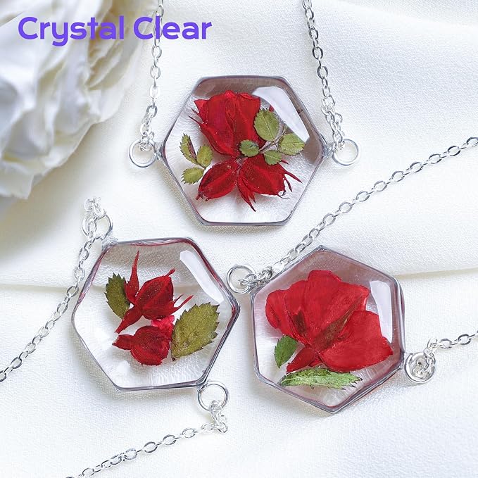 HeyClear 250g UV Resin kit -Crystal Clear, Hard UV Epoxy Resina para - Image 5