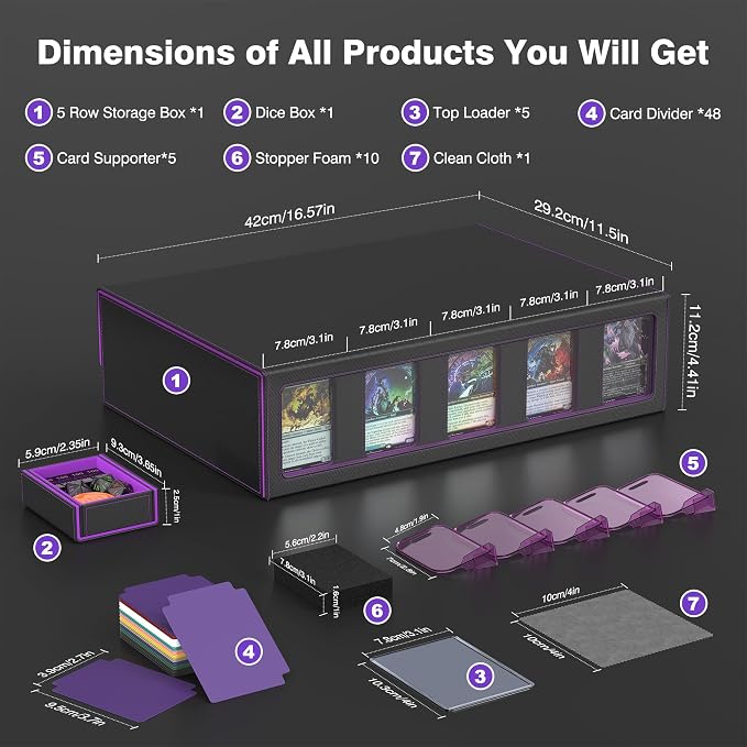 Kabinka Trading Card Storage Box - Image 4