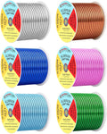 Mandala Crafts 10 GA Pink Green Blue Assorted Anodized Aluminum Craft Wire | by MandalaCrafts
