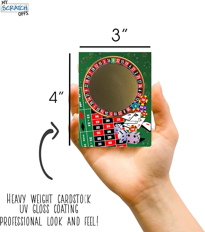 Make Your Own DIY Scratch Off ScratchNotes 20 Pack 3x4 Note Cards & Stickers - Image 3