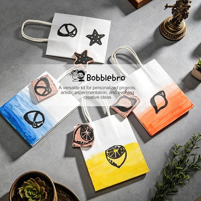 Bobblebro Linocut Kit for Printmaking - Image 8