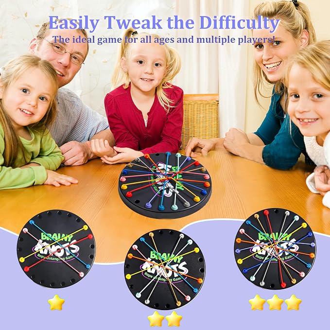 Brainy Knots Rope Untangling Game - Image 3