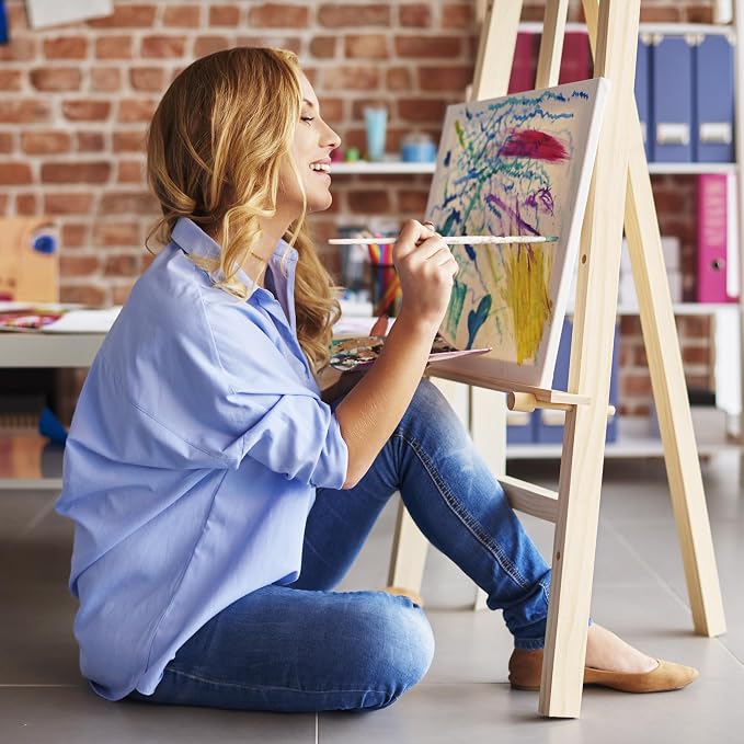 PHOENIX Stretched Canvas for Painting 14x14 Inch/6 Value Pack, 8 Oz Triple - Image 7