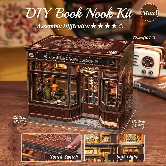 CUTEBEE Book Nook Kit - Image 6
