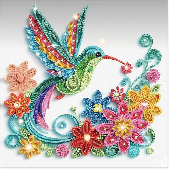 Gemozaic Hummingbird Diamond Art Kits by Gemozaic