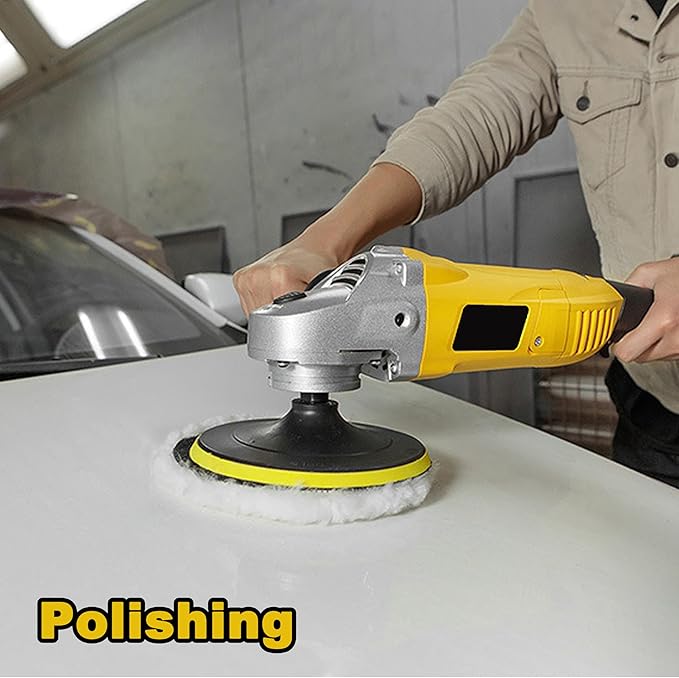 30 Packs Angle Grinder Attachments, Hook and Loop Backing Pad, Flap Disc, Aluminum Oxide Disc, Cutting Disc, Saw Blade, Polishing Sponge, Sandpaper, 5 Inch for Wood Metal Sanding, Polishing, Cutting