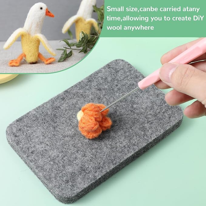 Aeaocvo Needle Felting Pad, 4×6 in Needle Felting Mat - Image 5