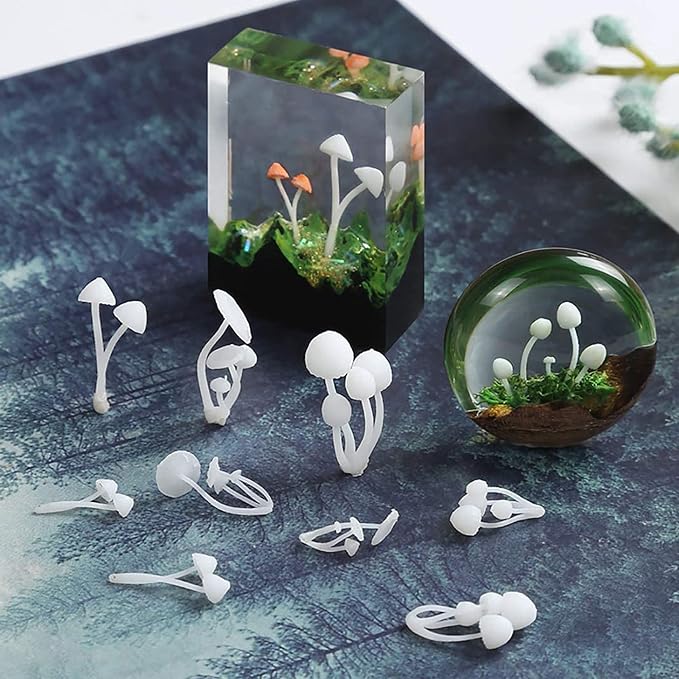 Woohome 14 PCS 3D Jewelry Making Supplies Resin Mould Filler, Mini Swan - Image 3