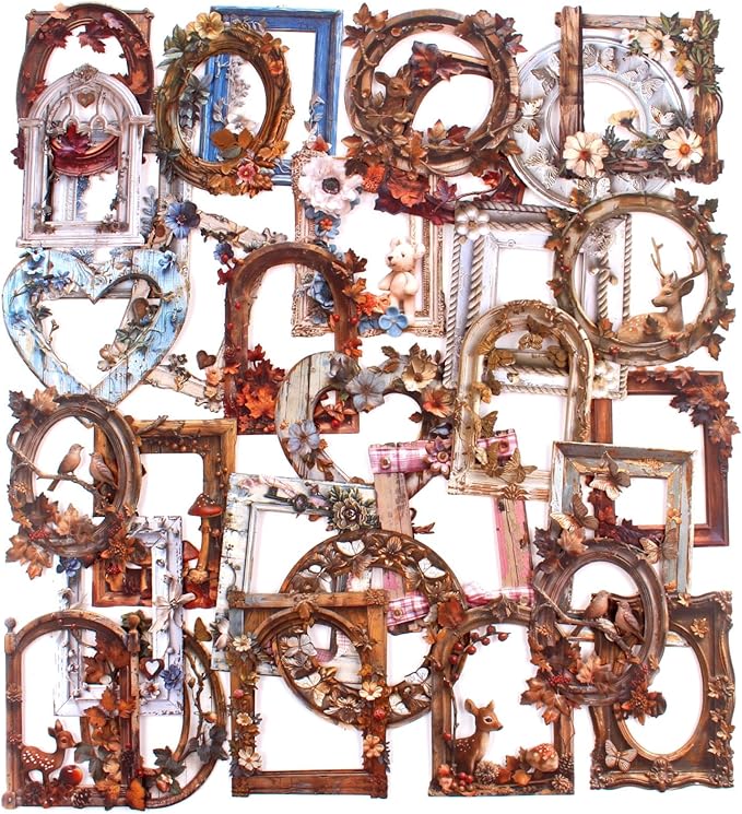 Scrapbook Embellishments 3D Cutout Frame by Diuhofart