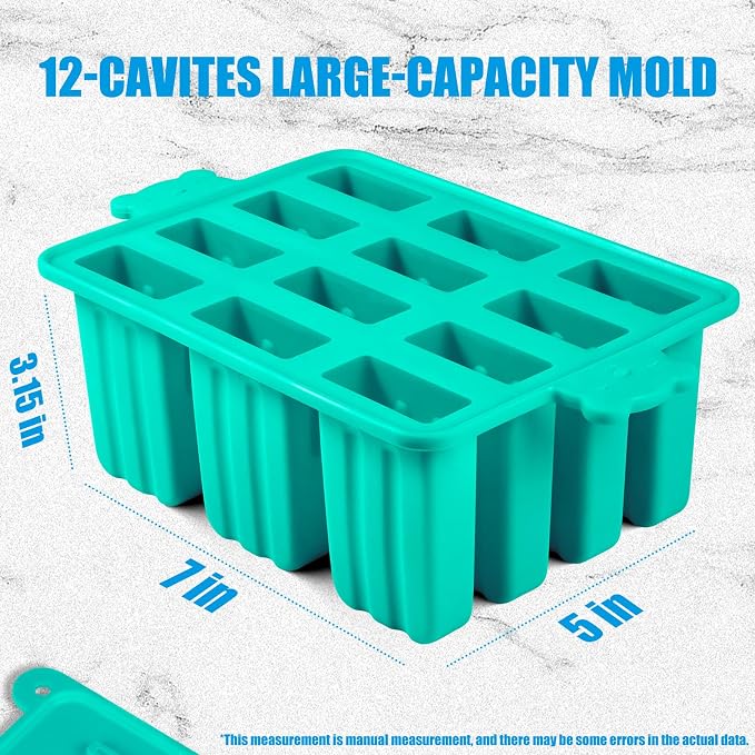 Popsicles Molds Silicone, Bpa-free ice Pop Mold Food Grade Popsicle Maker - Image 2