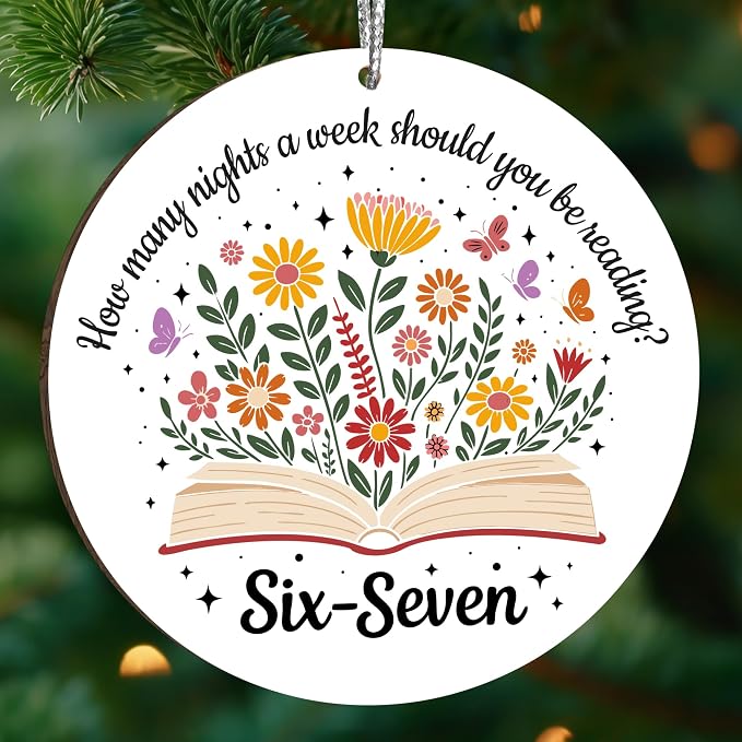 Sensemory Book Christmas Ornament 2025 Faux Stained Glass, Tree Decor Ornaments - Image 9