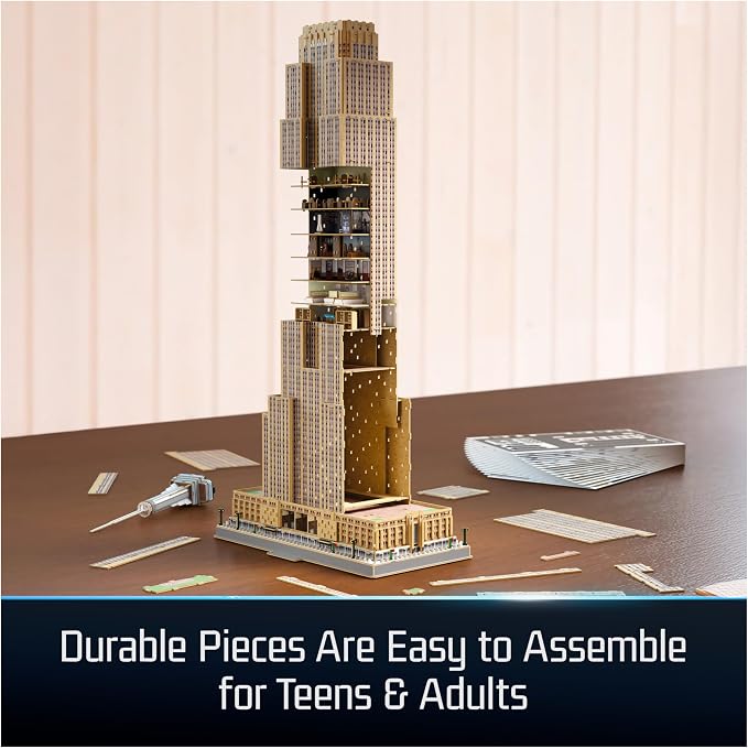 4D Build, Architect Series Empire State Building 3D Model Kit - Image 4