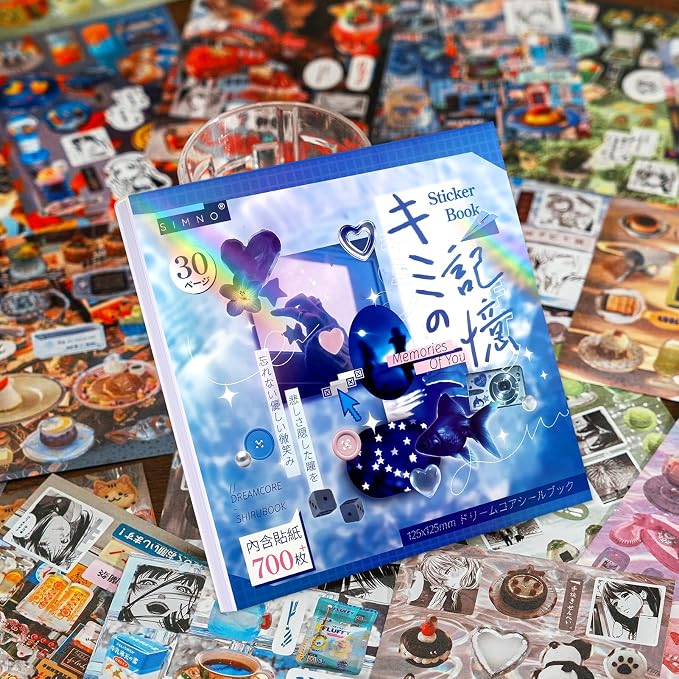 Tmtains 30 Sheets Japanese Sticker Book - Image 2