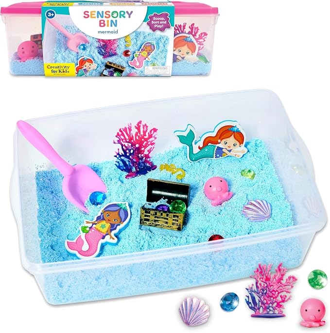 Creativity for Kids Sensory Bin: Mermaid by CreativityforKids