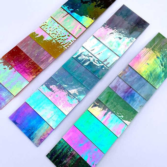 LITMIND 24 Sheets Iridescent Stained Glass Variety Pack - Image 4