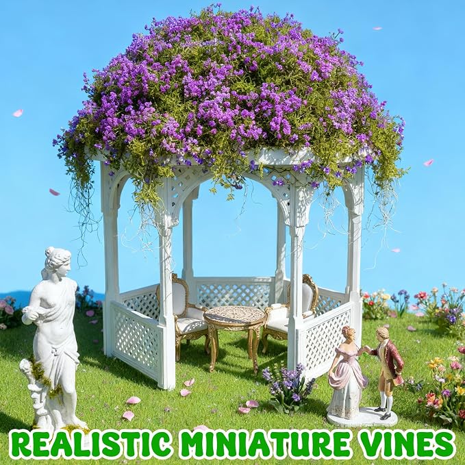 Warmtree Realistic Miniature Vines Simulation Vine Miniature Plants - Image 3