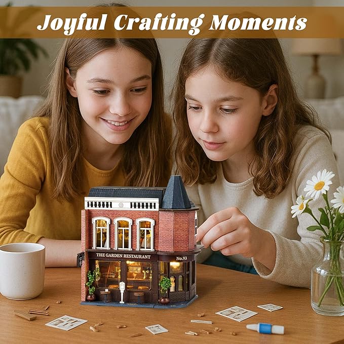 Flever Dollhouse Miniature DIY House Kit Creative Room - Image 3