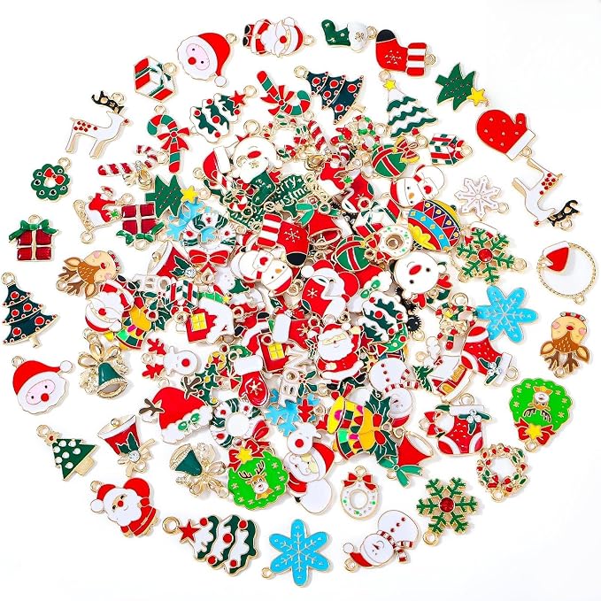 Modacraft 120 Pcs Christmas Charms by Modacraft