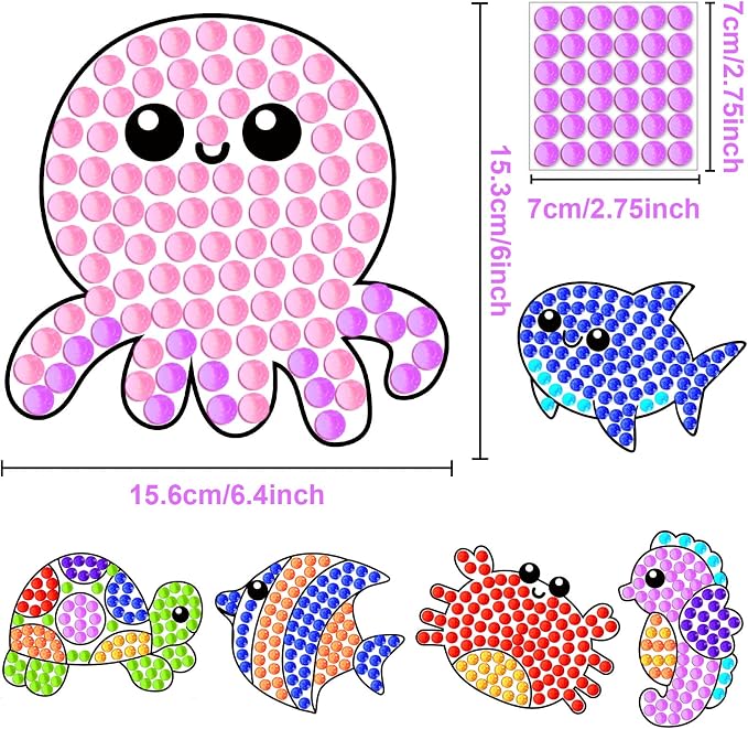 Qyeahkj 6pcs Summer Arts and Crafts Kits - Image 3
