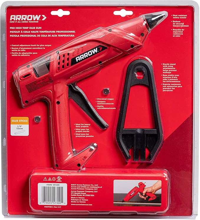 Arrow Fastener 300-Watt Heavy Duty Professional Electric Hot Melt Glue Gun - Image 13