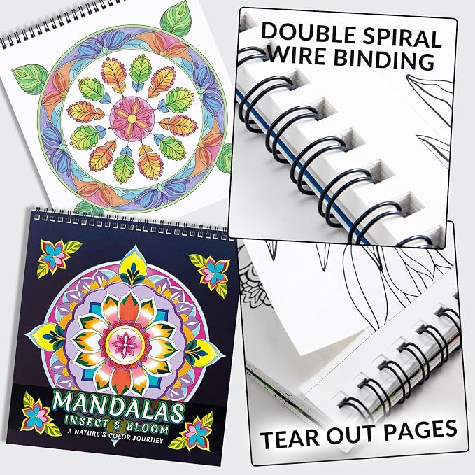 FUNLAVIE Adult Coloring Book - Image 5