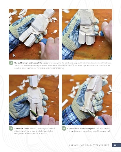 Learn to Whittle Fascinating People in Wood: Make Hundreds of Different - Image 4