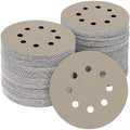50PCS 5 inch Silicon Carbide Sanding Discs 6000 Grit, Wet Dry Orbital 5 Sander Hook and Loop Sandpaper Disc Ultra Fine Grit, Best for Metal,Automotive Precision Polishing