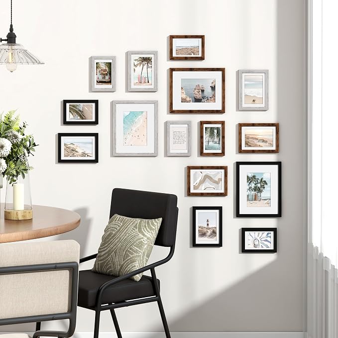Venusmiles 15 Pack Picture Frames Collage Wall Decor, Gallery Frame Set - Image 3