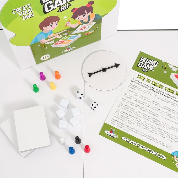 Create Your Own Board Game Kit, DIY Set - Image 2