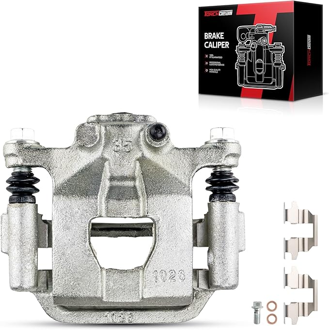 Torchbeam Rear Brake Caliper Left for Nissan 2002-2006 2013-2018 Altima, Nissan 2019-2023 Altima 2.5L, Nissan 2003-2006 2019-2023 Maxima, Rear Left Caliper Replace # 19B2780