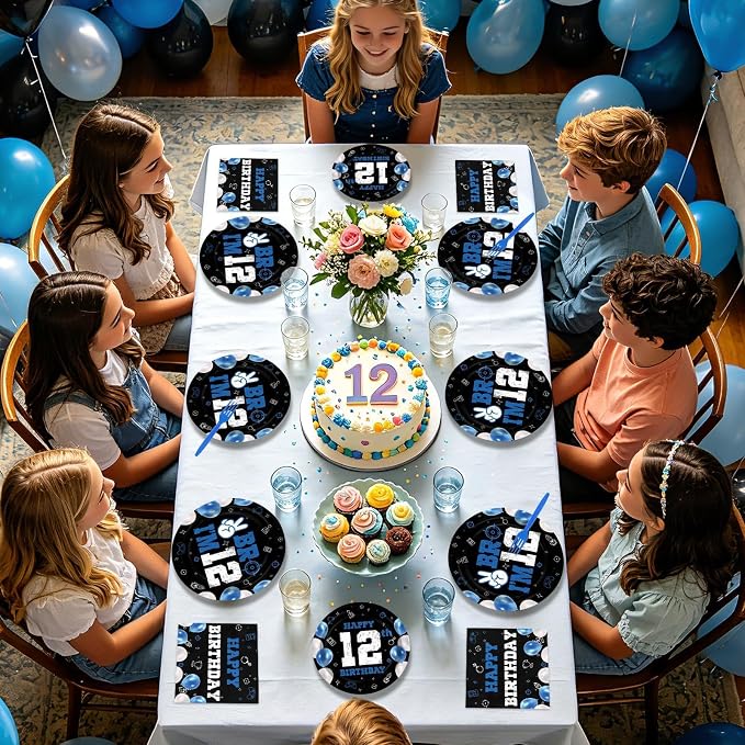 96Pcs 12th Birthday Decorations - Image 7