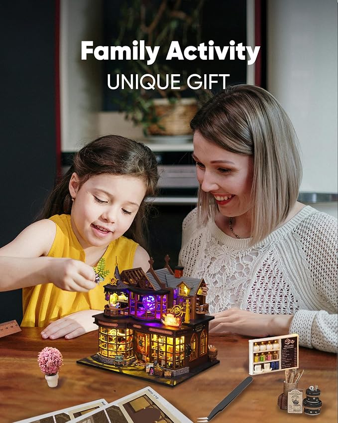 DIY Miniature House Kit, DIY Dollhouse Kit - Image 2