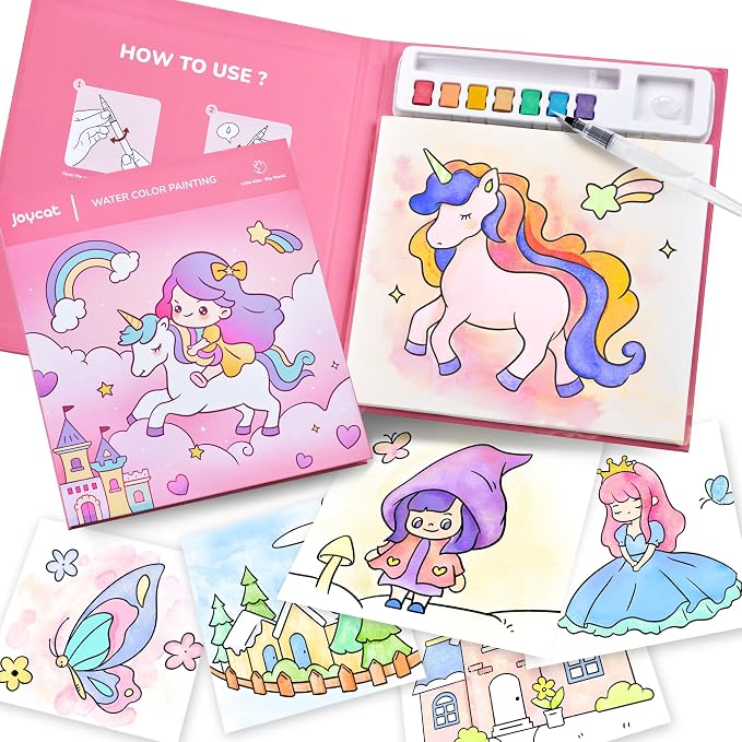 JoyCat Paint with Water Coloring Books - Image 7