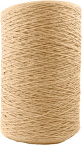 1mm x 1500 Feet Natural Jute Rope, Twine for Gardening Tomato Climbing Plant Tie Floristry Crafts Gift Wrapping Packing Decor
