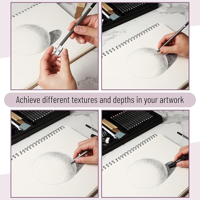 Mr. Pen- Drawing Sketching Pencil Set, Graphite Pencils | Graphite Sticks - Image 8