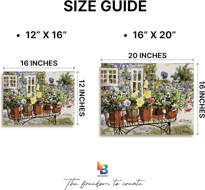Ledgebay DIY Paint by Numbers Kit - Image 5