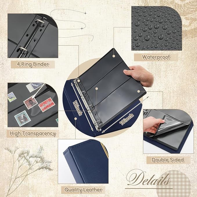 Stamp Collecting Album Binder Kit - Image 3